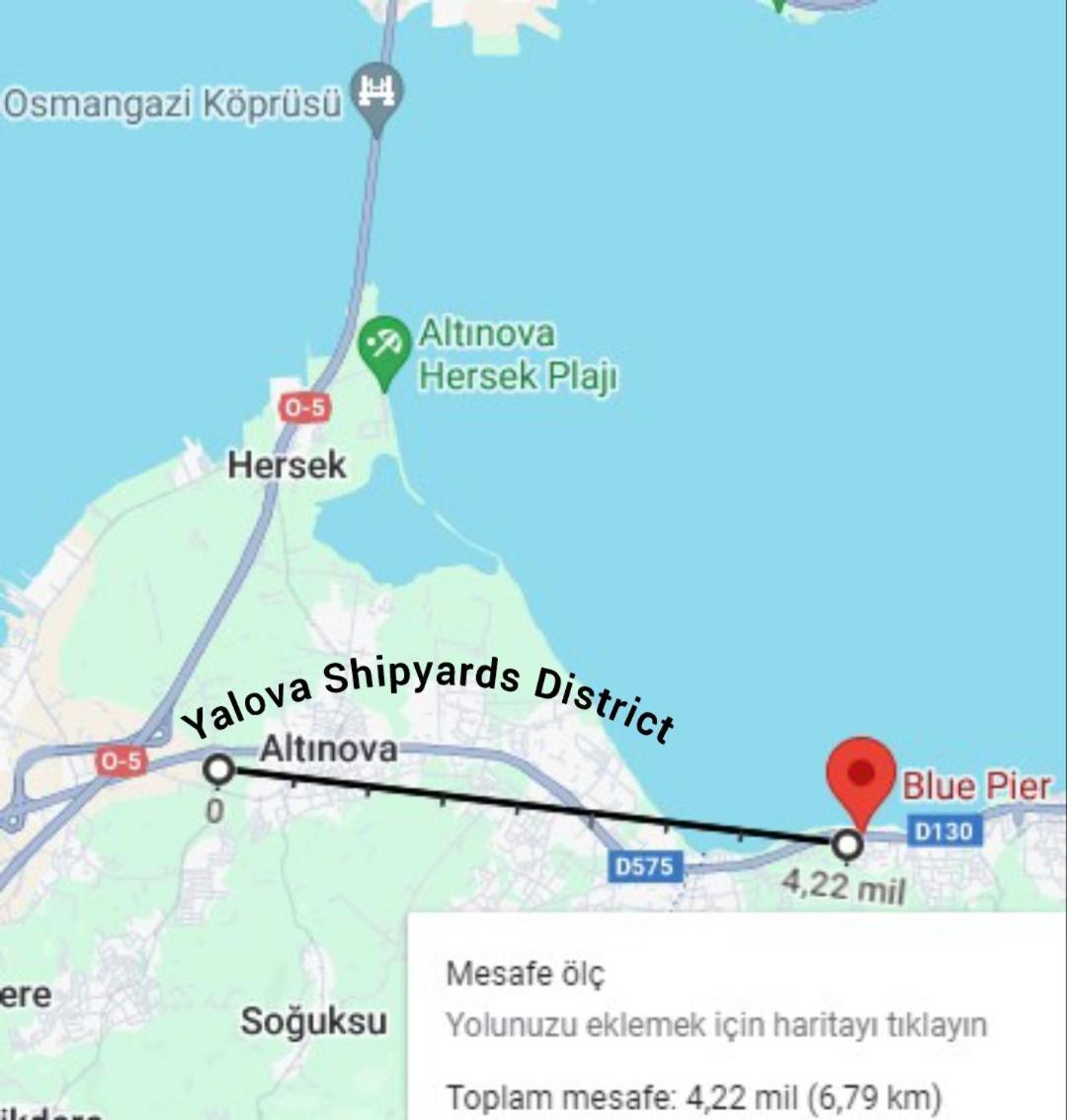 Blue Pier Hotel Kocaeli Eksteriør billede